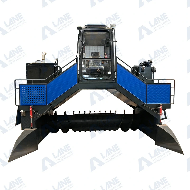 crawler type compost turner